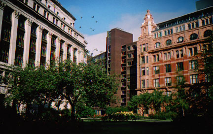 The three buildings