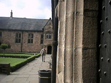 The Court yard at Cheetham,school of music.